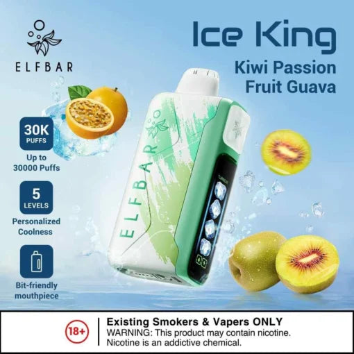 Elf Bar Ice King – Kiwi Passion Fruit - Vape in Bandra