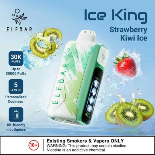 Elf Bar Ice King – Strawberry - Cheapest Vape in Mumbai