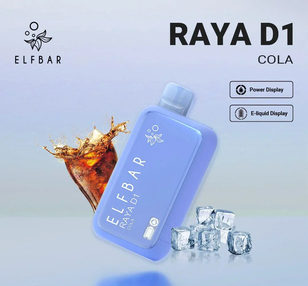Elf Bar Raya D1 – Cola | Vape in Mumbai - Vape Mumbai