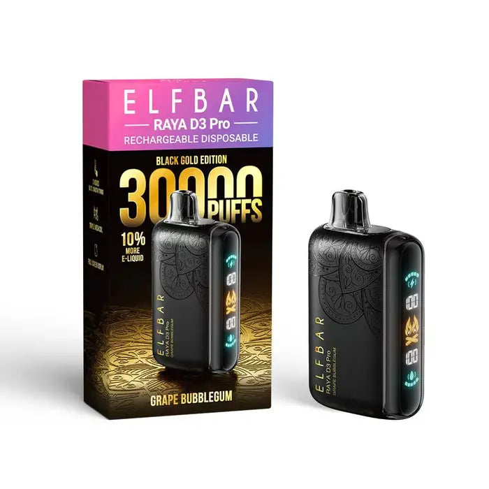 Elf Bar Raya D3 Pro 30 K – Grape | Mumbai Vape - Vape Mumbai