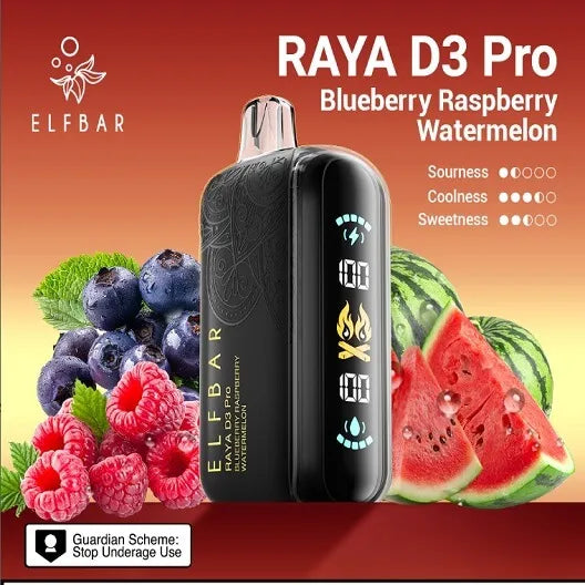 Elf Bar Raya D3 Pro 30K Blueberry - Vape Shop Mumbai