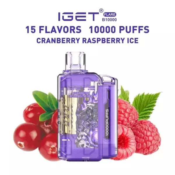 Iget Flare B10000 – Cranberry - Vape Shop in Andheri