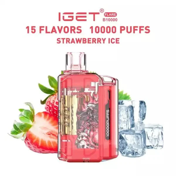 Iget Flare B10000 – Strawberry Ice - Vape in Bandra