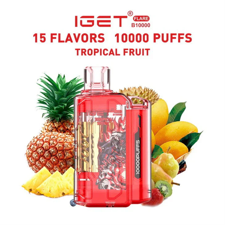 Iget Flare B10000 – Tropical Fruit - Vape delivery Mumbai
