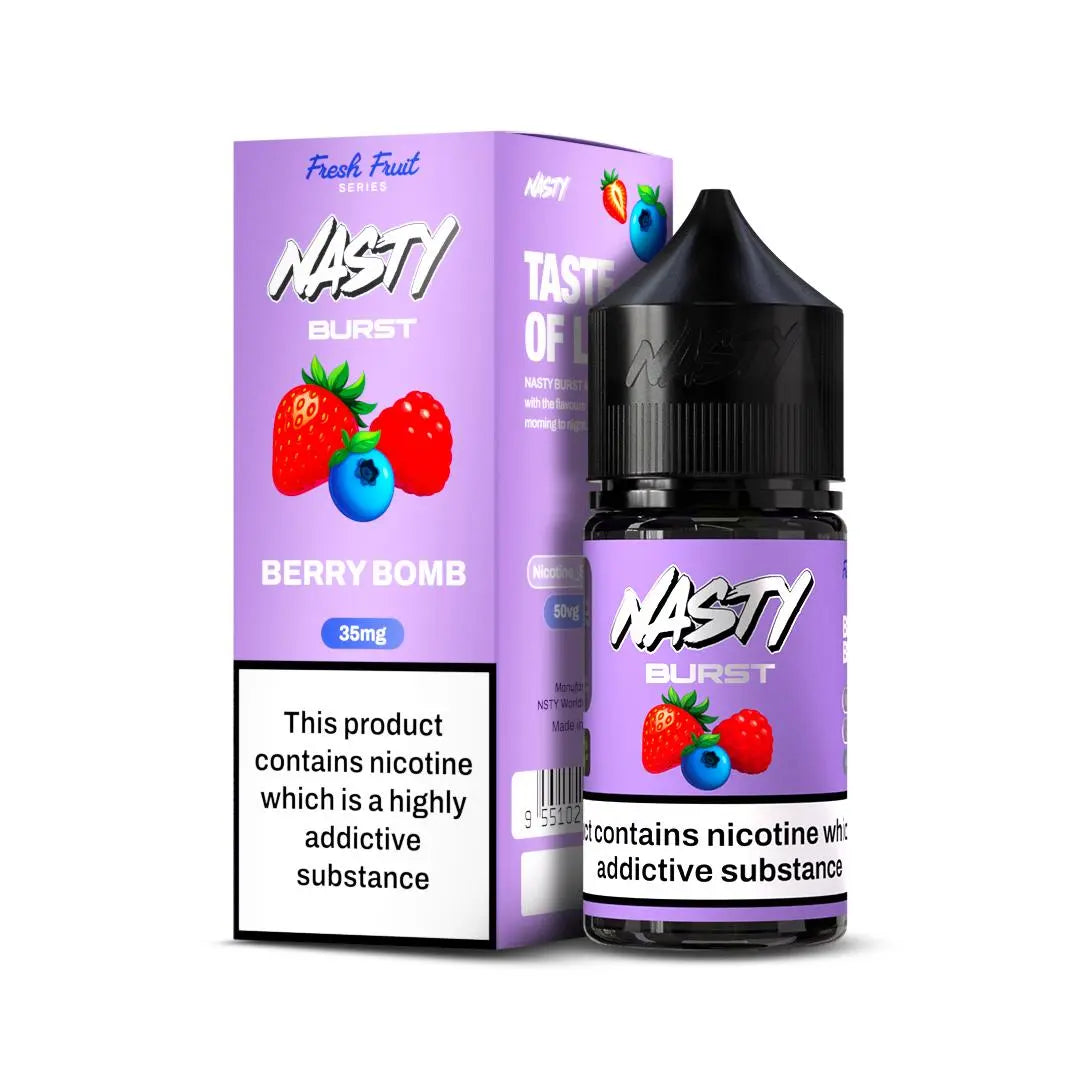 Nasty Burst Nic Salts – Berry - Mumbai Vape | Vape Shop