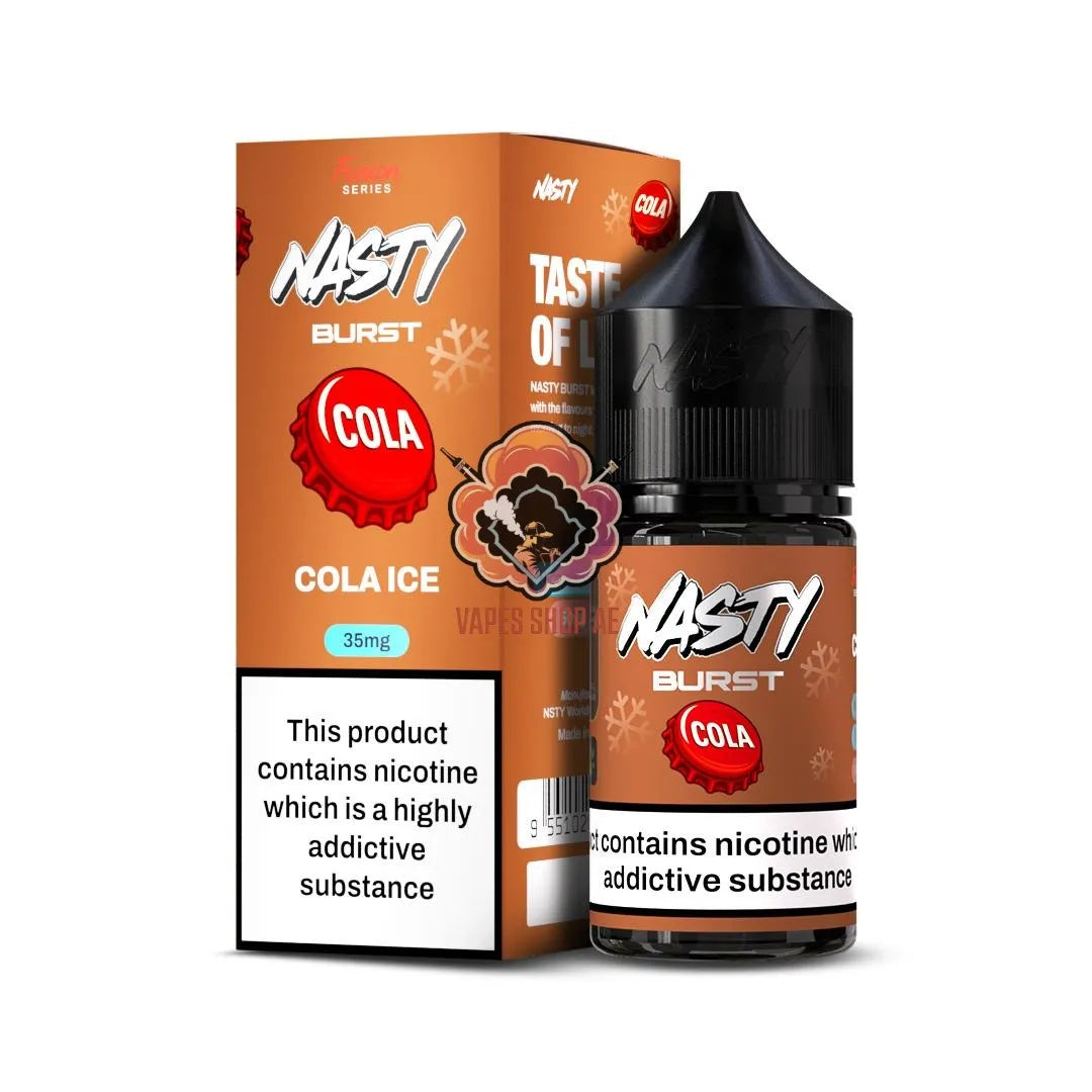 Nasty Burst Nic Salts – Cola Ice | Vape Mumbai - Vape Mumbai