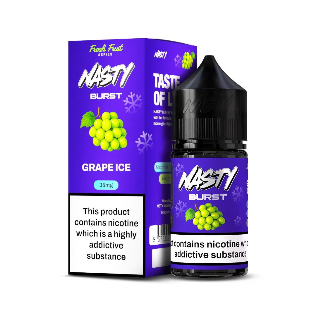 Nasty Burst Nic Salts – Grape Ice - Vape Shop in Andheri