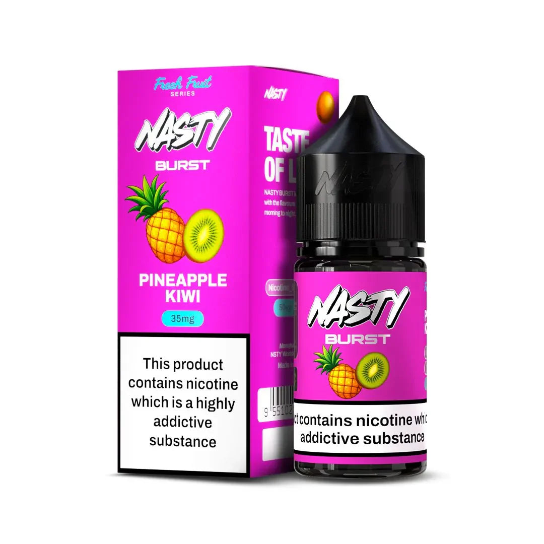 Nasty Burst Nic Salts – Pineapple - disposable Vape Mumbai