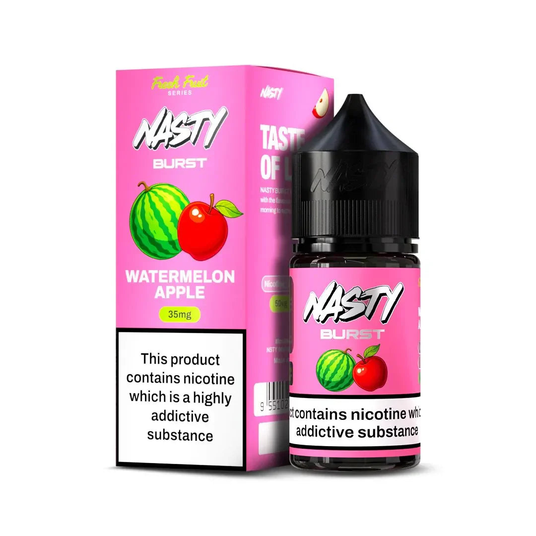 Nasty Burst Nic Salts – Watermelon Apple - Vape Shop Near me