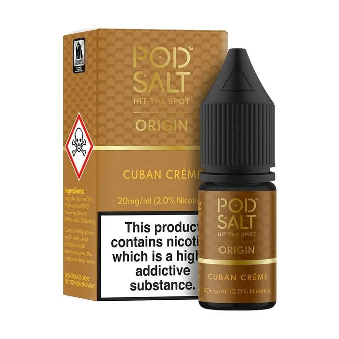 Pod Salt Cuban Creme – Nicotine - Cheapest Vape in Mumbai