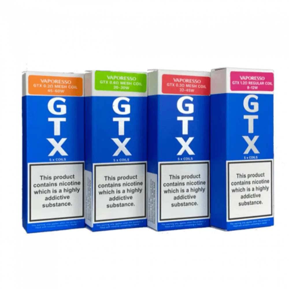 Vaporesso Gtx Replacement Coil Series (5-pack) - Mumbai Vape